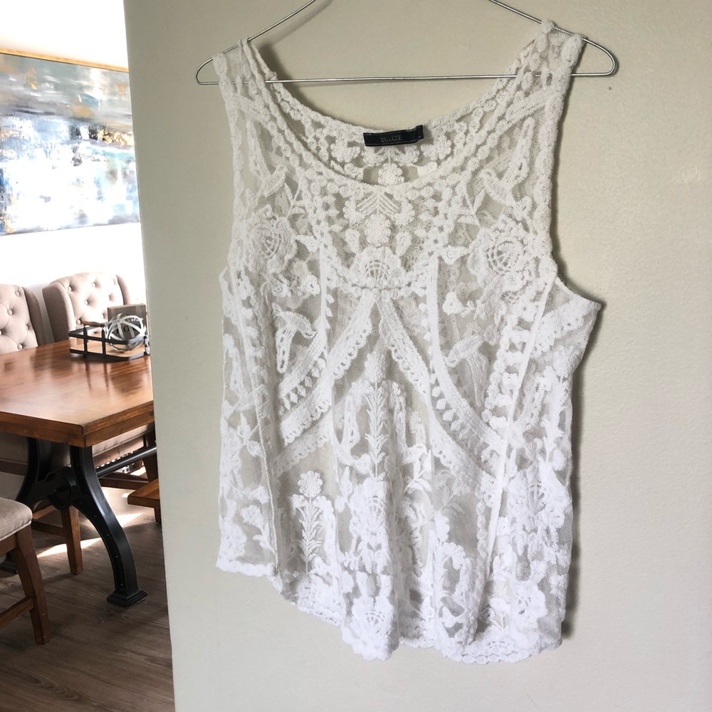 Boho lace top - Picture 2 of 3